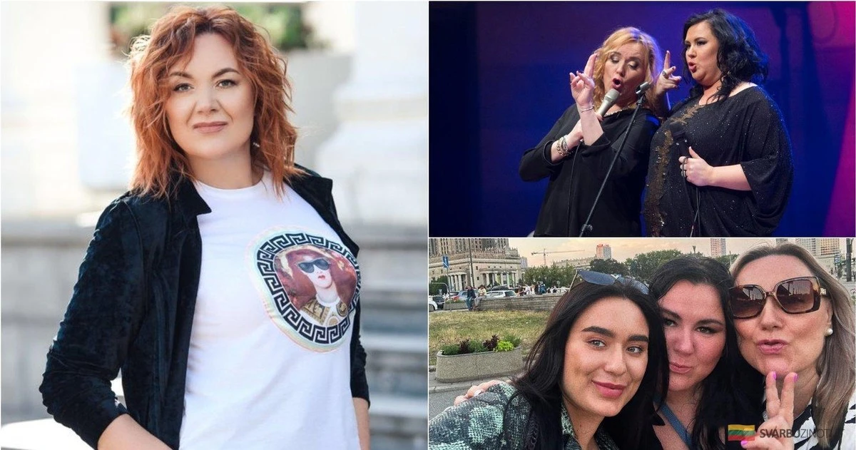 Rosita Čivilytė sobre sus hijas: "Son mis creaciones más hermosas"