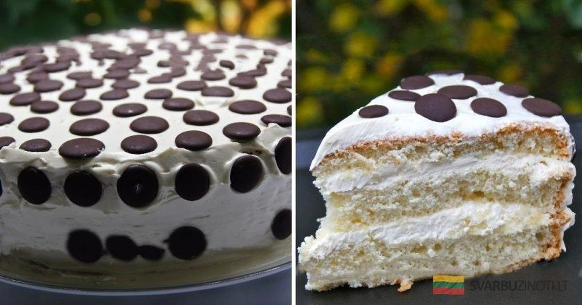 Galleta de galletas "Elizaveta" con crema ultraligera: por unos pocos euros