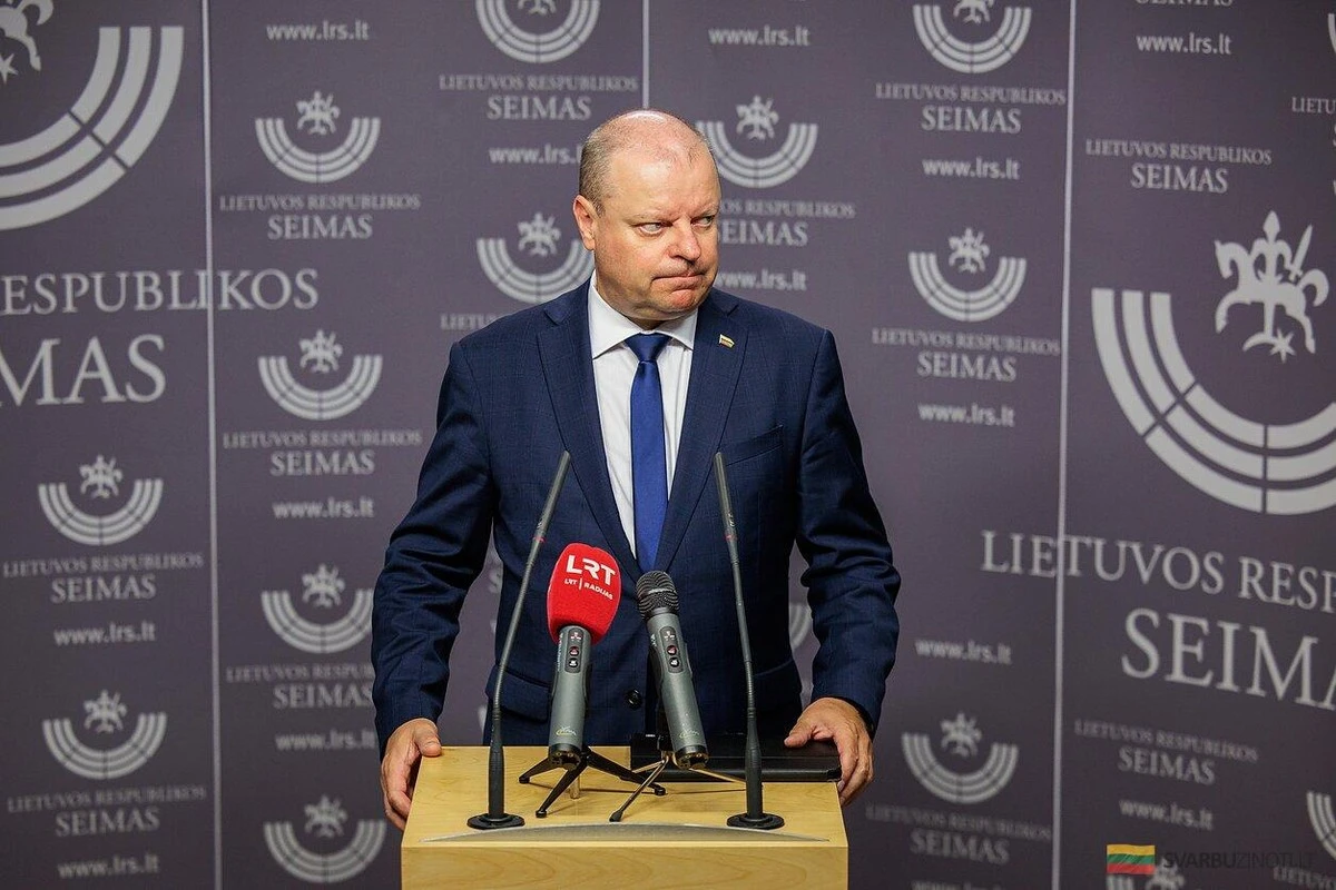 Saulius Skvernelis tras las redadas del STT: "Estoy tranquilo, no he cometido ningún delito"