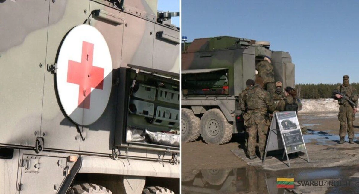 Soldados alemanes en Pabradė se preparan para lo peor: un simulacro de guerra en Lituania