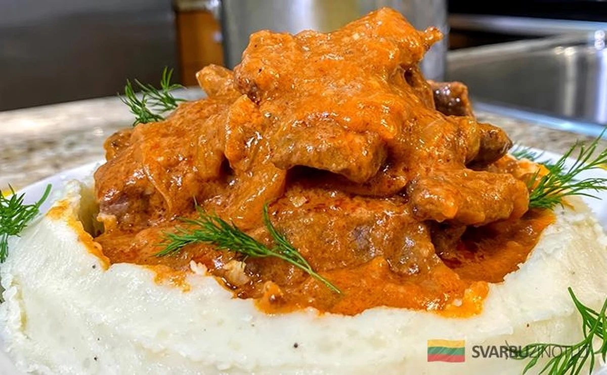 Carne Stroganoff de ternera que solían comer los ricos: así se logra una carne tiernísima