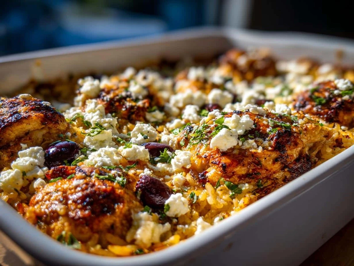 Arroz al horno al estilo griego con feta y carne picada: un sabor divino para tu hogar - image 1