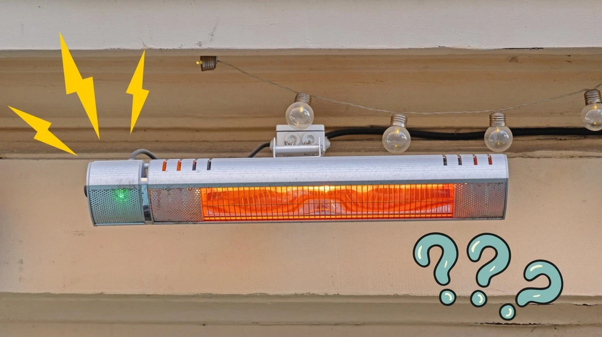 ¿Calentadores de terraza: devoradores de electricidad? La verdad detrás de su consumo