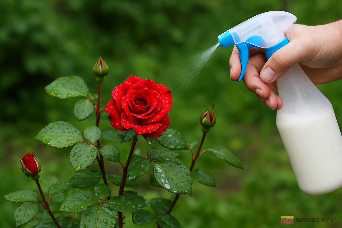 Leche para tus rosas: El truco casero que las salva de manchas oscuras