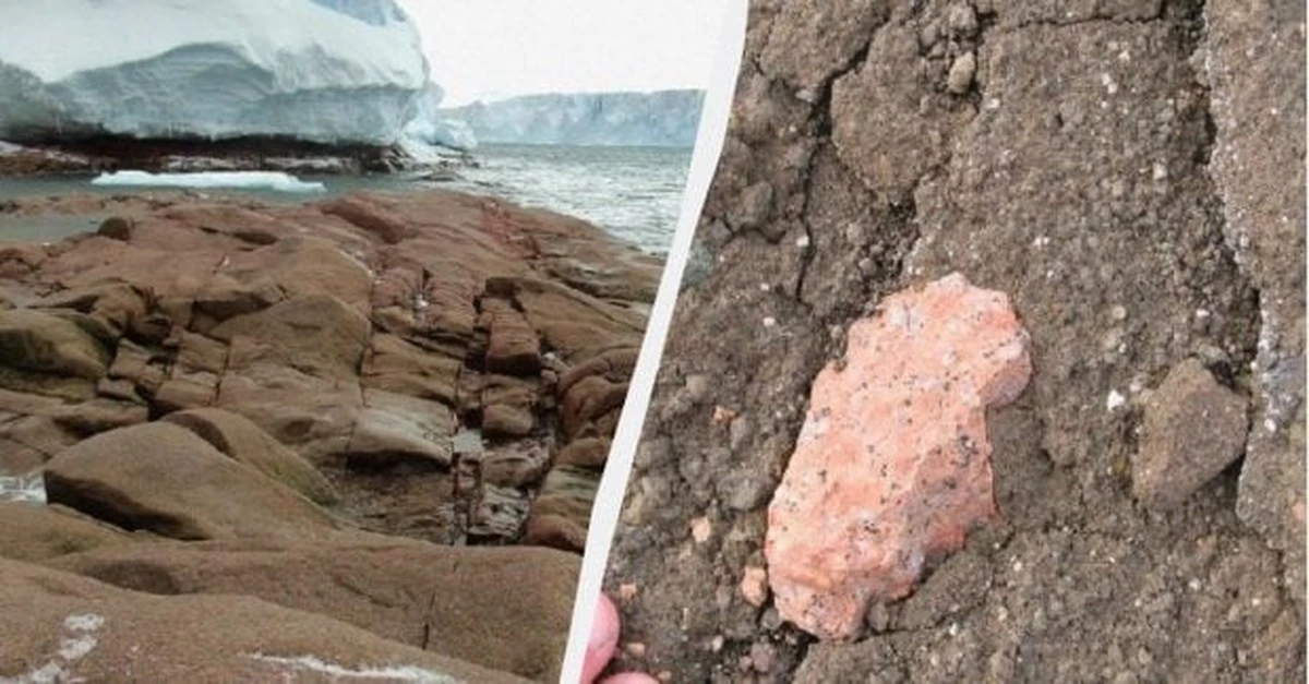 Piedras rosas en la Antártida: El enigma geológico que desconcierta a los científicos
