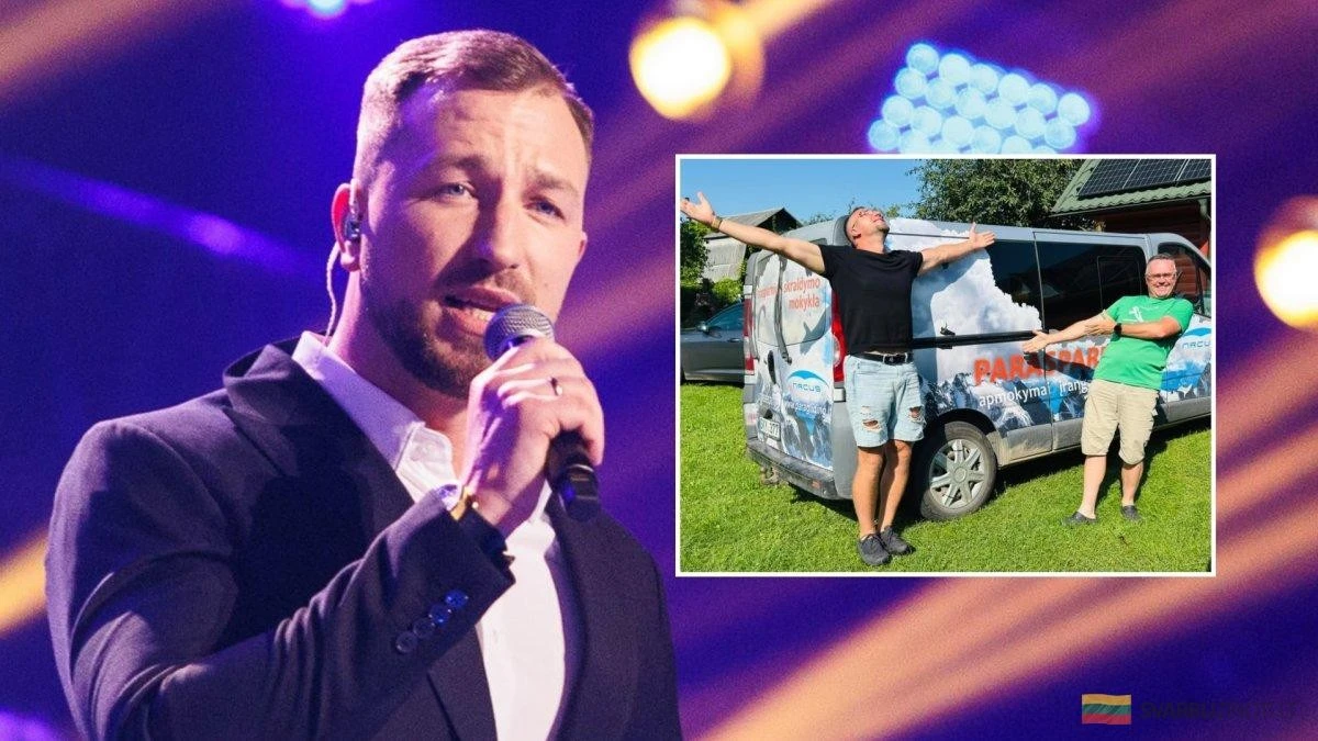 Karolis Akulavičius: tras 3 años de espera, el miembro de "Grupės 2" ya surca los cielos como piloto de parapente