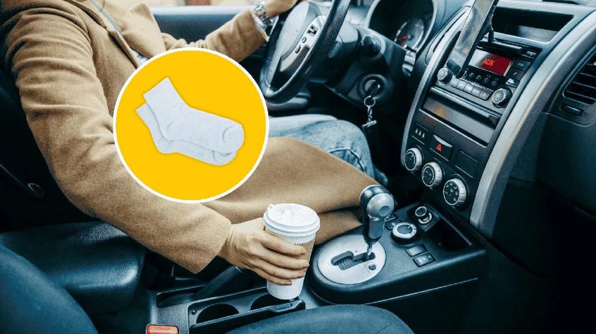 El truco genial para limpiar el coche: por qué siempre llevo un calcetín en mi auto