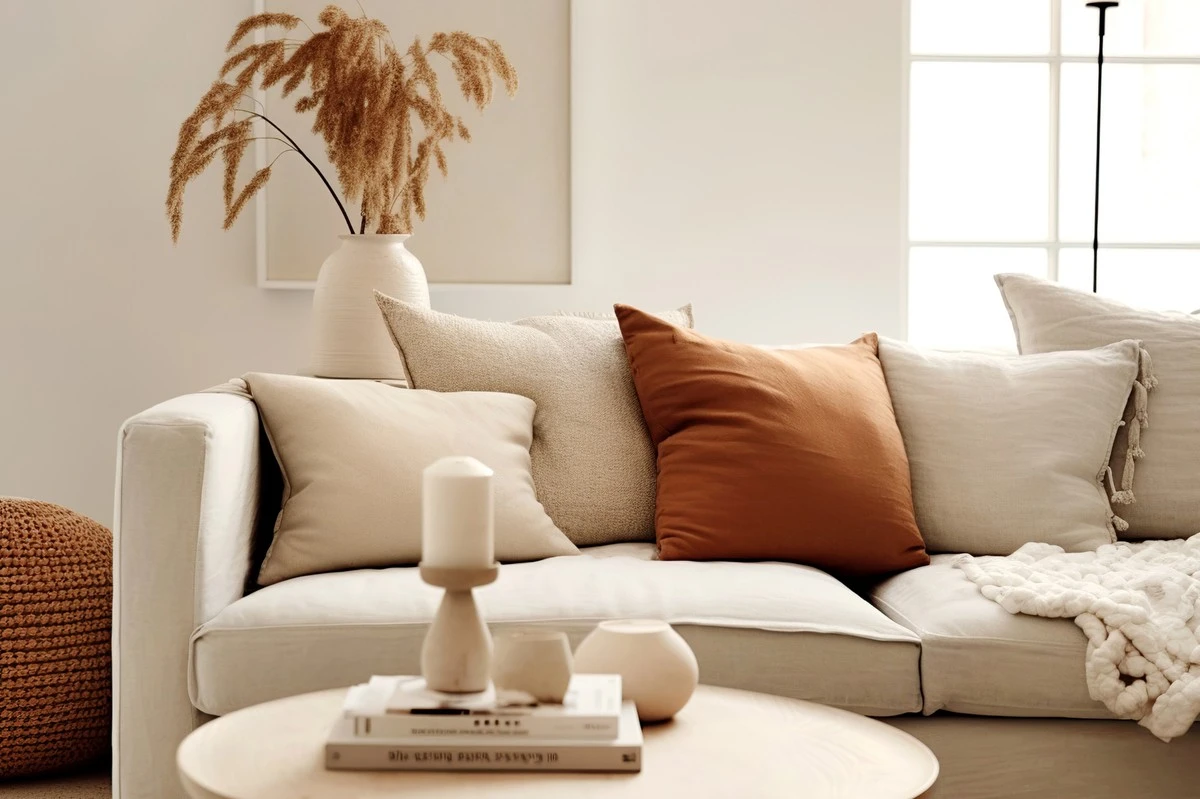 5 reglas de diseño de interiores para combinar cojines como un profesional