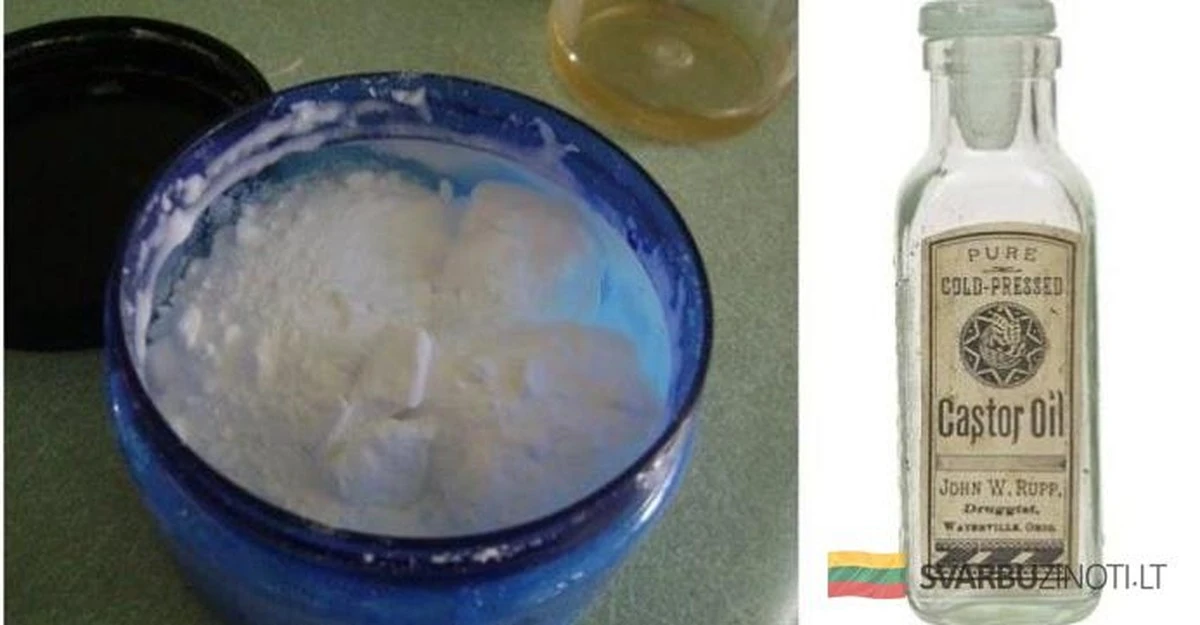 El Poder Sorprendente del Aceite de Ricino y el Bicarbonato: Soluciones Caseras para Más de 24 Problemas de Salud