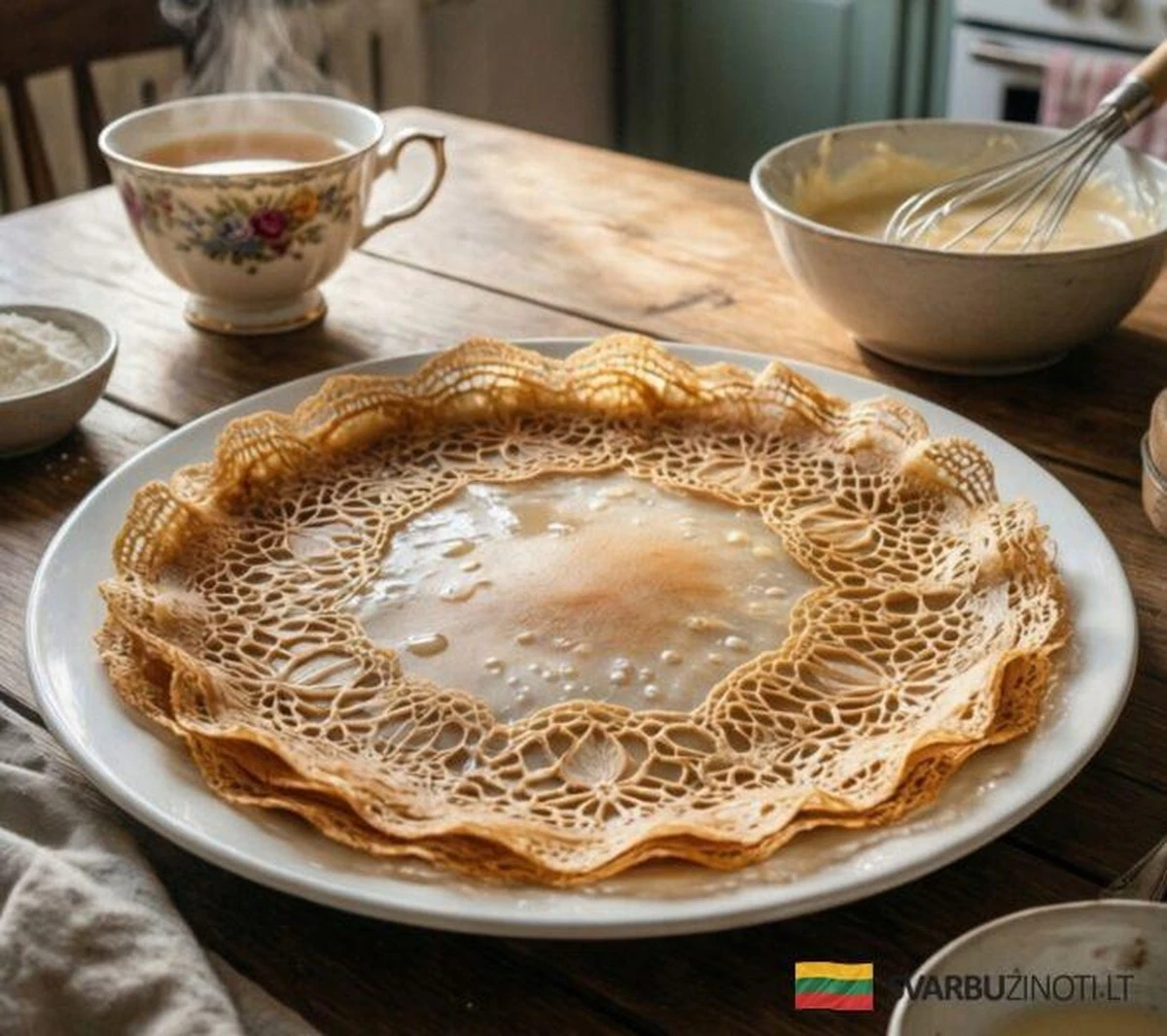 Transforma tus desayunos en arte: Pancakes calados que sorprenden a todos