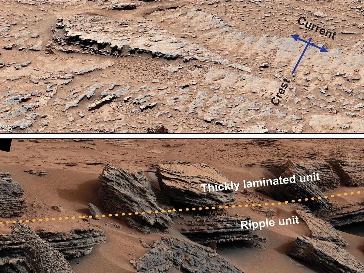 Una roca marciana revela 