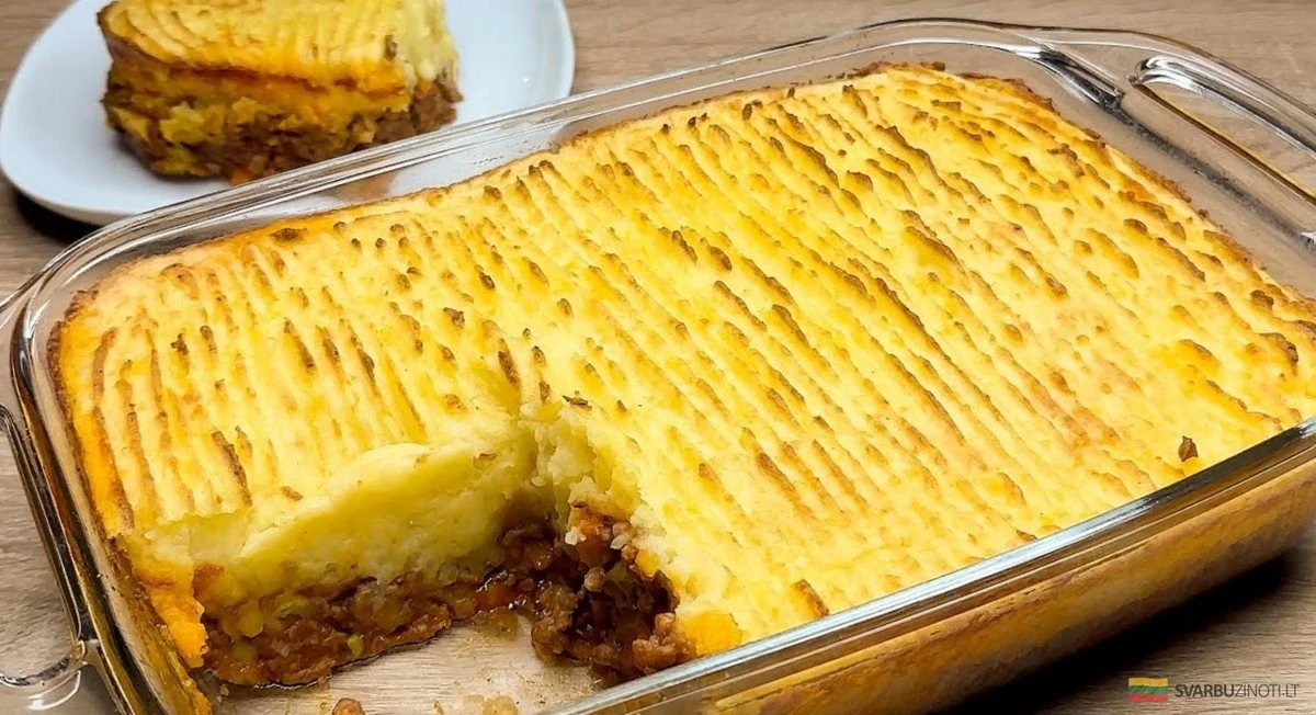 Pastel de patatas con carne picada: la receta que te hará olvidar todo lo demás