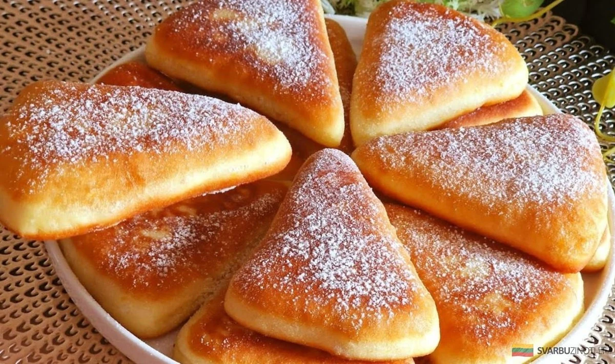 Paimu 1 kiaušinį, miltus ir pieną. Jie tokie skanūs ir purūs: greitas saldžiųjų bandelių receptas.