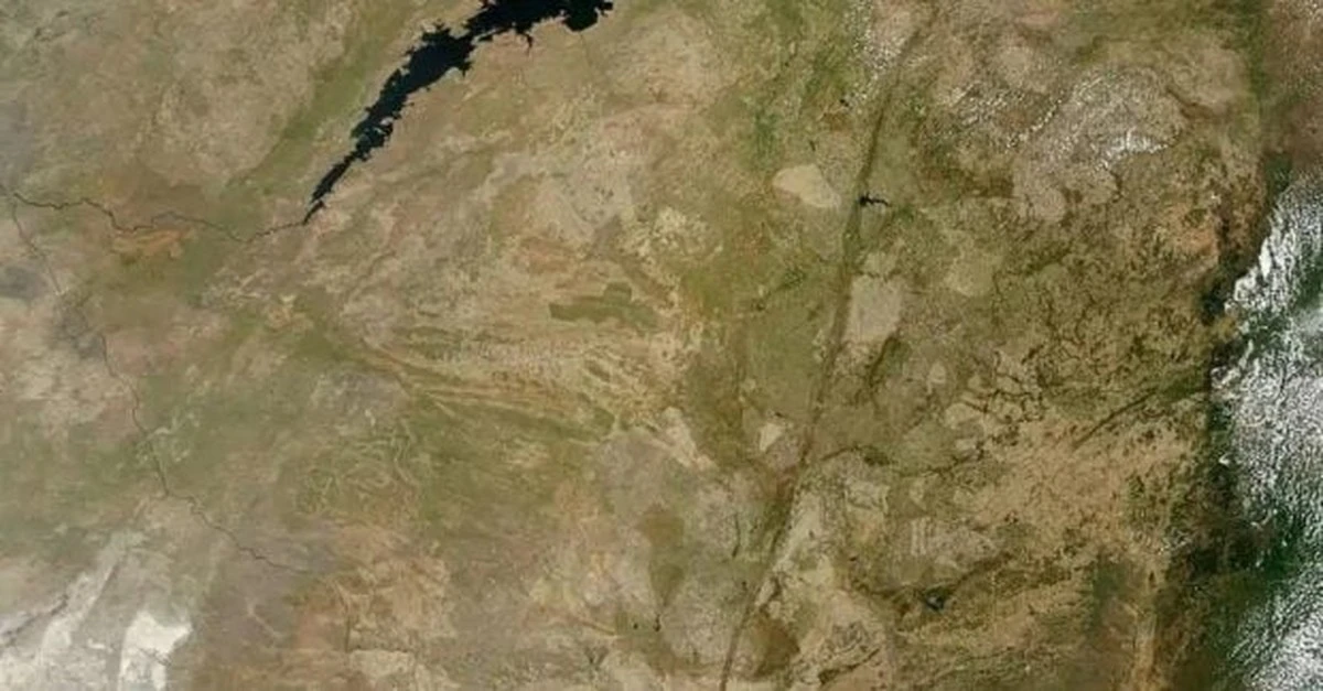 Gran Dyke de Zimbabue: el asombroso relicto geológico que captura la NASA