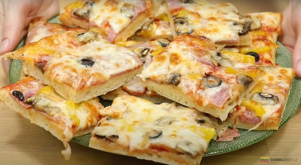 Adiós a las pizzas del supermercado: la "pizza casera de la familia" sobre hojaldre directo de la URSS