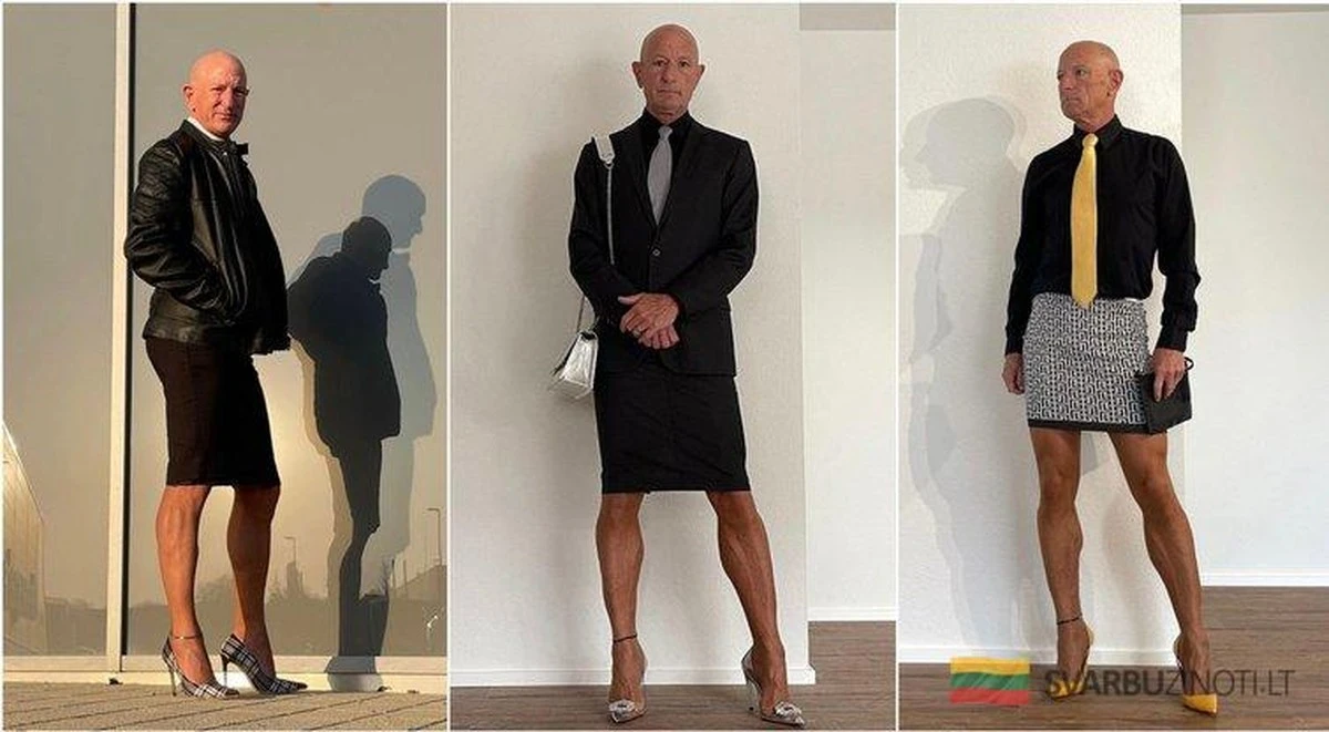 Padre de tres revela cómo faldas y tacones cambiaron su vida (y la de su matrimonio)