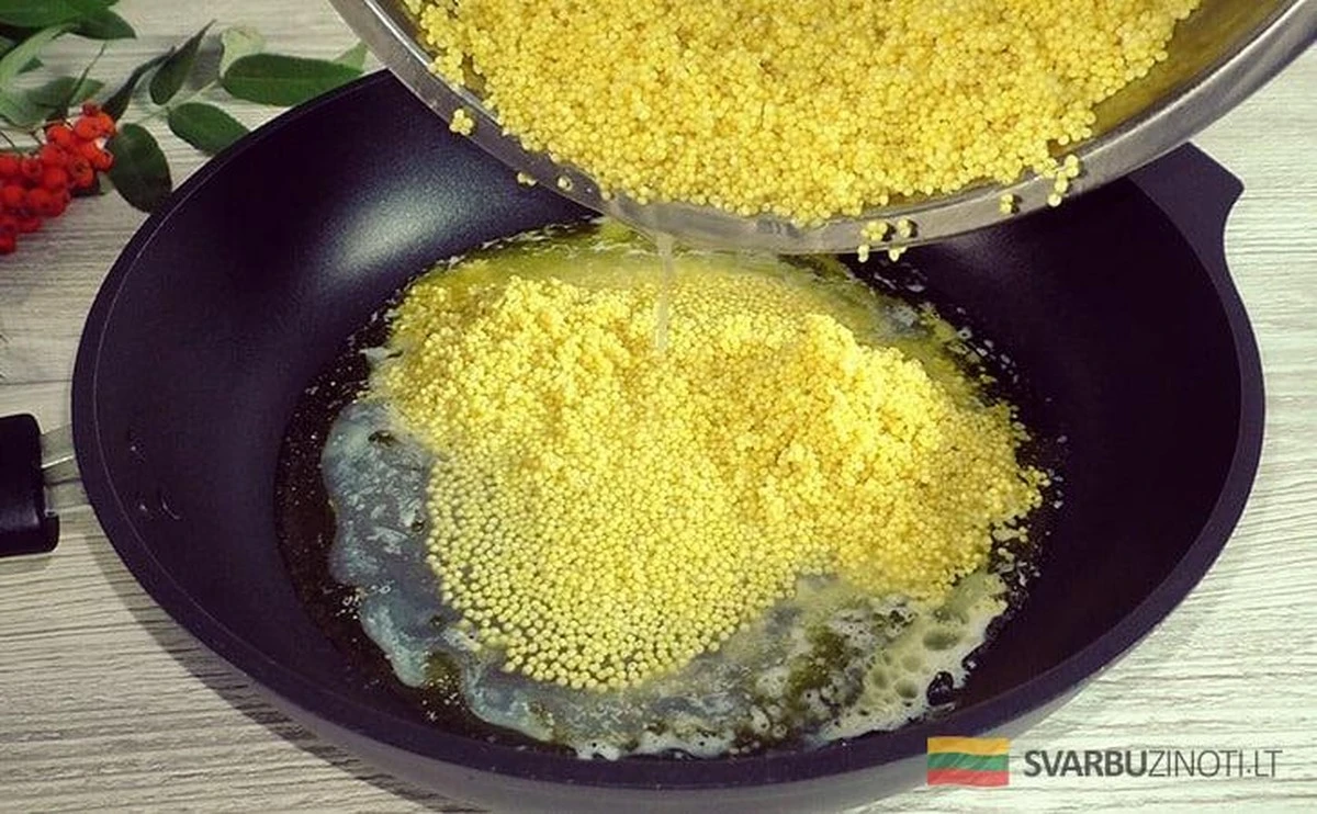 Tuesta las Mijo en la Sartén y Transforma tu Cuscús en un Plato Principal