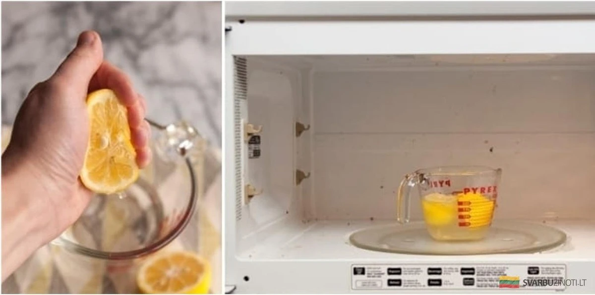Limpia tu microondas en minutos: el truco infalible con limones
