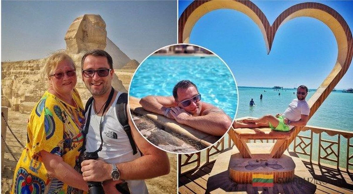 Las vacaciones de Mantas Vygantas en Egipto: una escapada "Flintstones" y noticias para sus fans