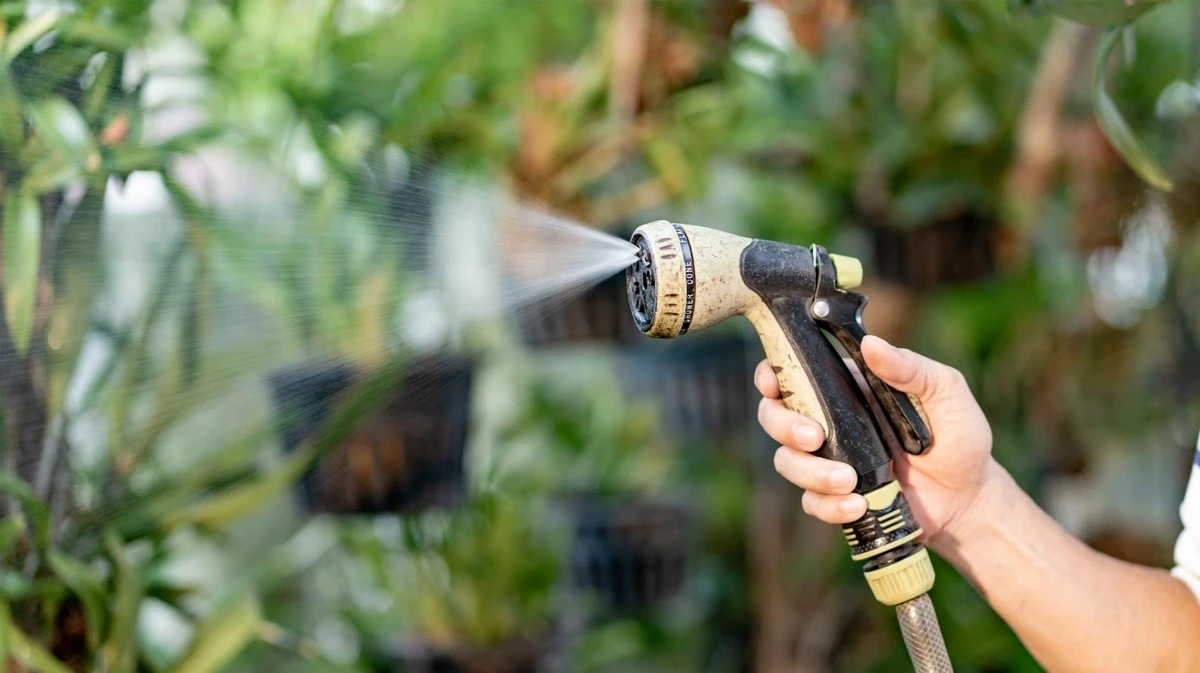Olvídate de la hidrolimpiadora: el truco del jardín que deja tu terraza impecable