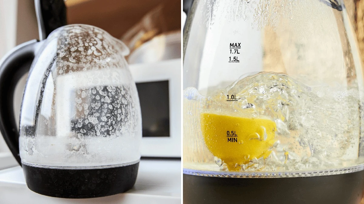 Agua calcificada en tu hervidor: 5 remedios caseros que funcionan de verdad