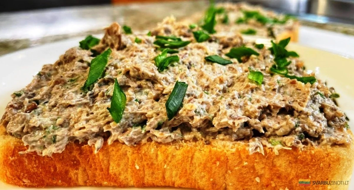 Paté de champiñones: el sándwich gourmet que se prepara en 15 minutos