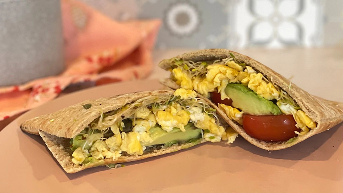 Rollo de pita: el desayuno gourmet que preparas en 15 minutos - image 1